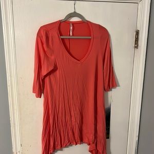 Peach Color, Boutique Tunic, brand - Lila California